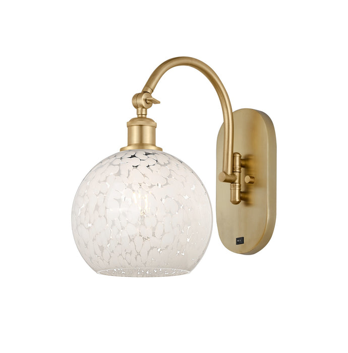 Innovations - 518-1W-SG-G1216-8WM - LED Wall Sconce - Ballston - Satin Gold