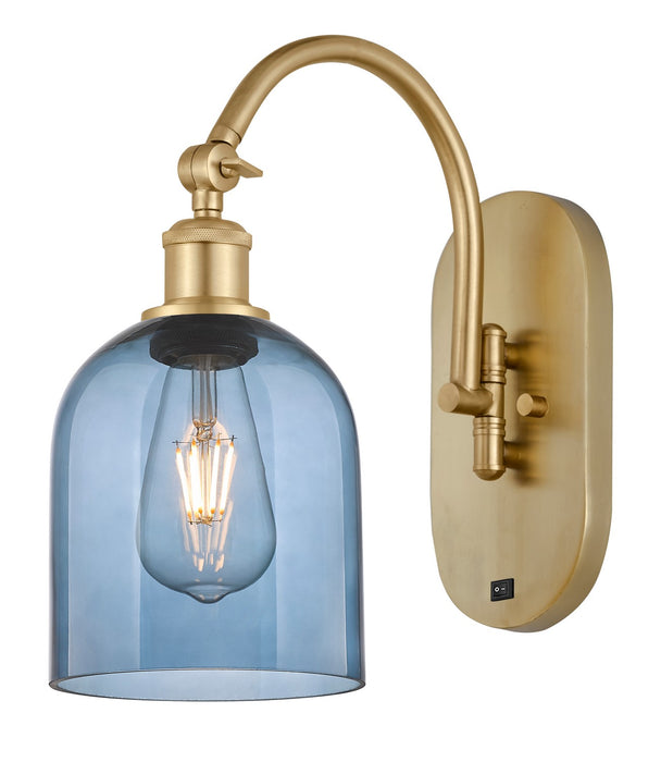 Innovations - 518-1W-SG-G558-6BL - One Light Wall Sconce - Ballston - Satin Gold