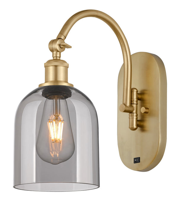 Innovations - 518-1W-SG-G558-6SM - One Light Wall Sconce - Ballston - Satin Gold