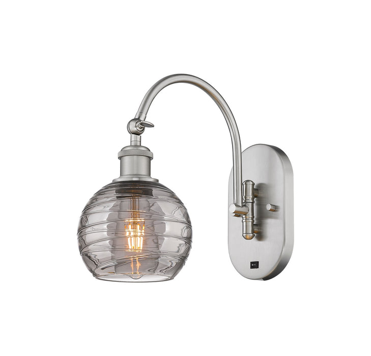 Innovations - 518-1W-SN-G1213-6SM - One Light Wall Sconce - Ballston - Brushed Satin Nickel