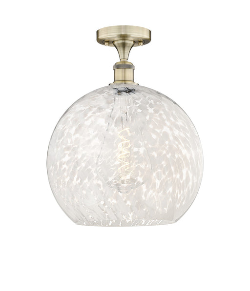 Innovations - 616-1F-AB-G1216-14WM - LED Semi-Flush Mount - Edison - Antique Brass