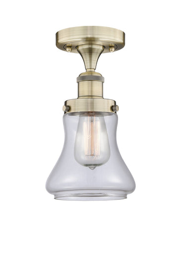 Edison One Light Semi-Flush Mount