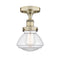 Innovations - 616-1F-AB-G322 - One Light Semi-Flush Mount - Edison - Antique Brass