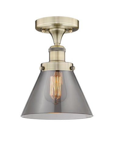 Edison One Light Semi-Flush Mount