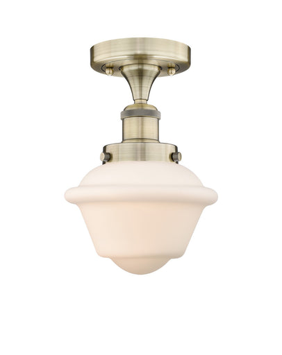 Edison One Light Semi-Flush Mount