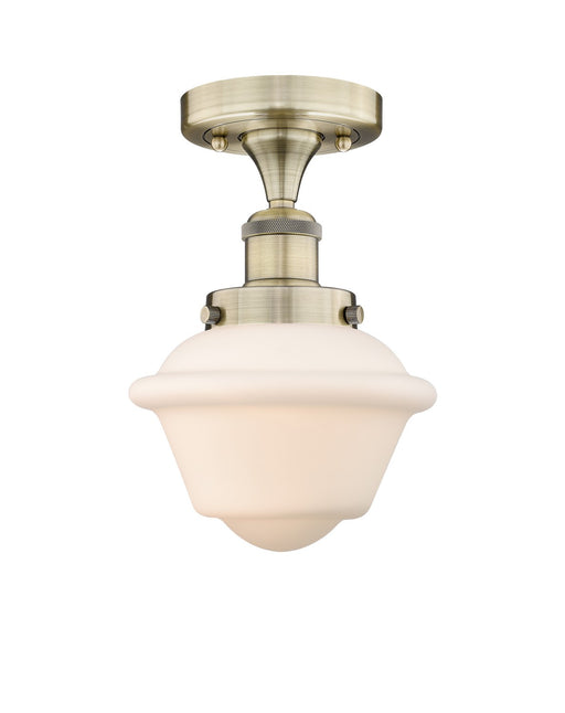 Innovations - 616-1F-AB-G531 - One Light Semi-Flush Mount - Edison - Antique Brass