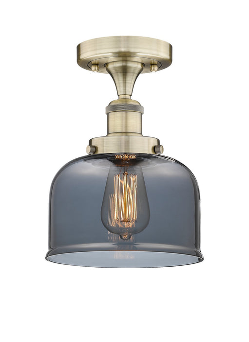 Innovations - 616-1F-AB-G73 - One Light Semi-Flush Mount - Edison - Antique Brass