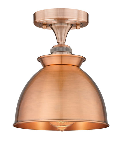 Edison One Light Semi-Flush Mount