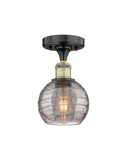 Edison One Light Semi-Flush Mount