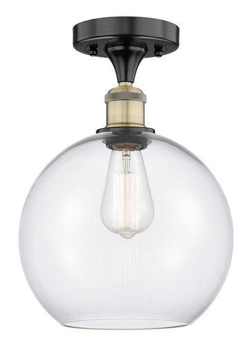 Edison One Light Semi-Flush Mount