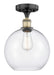 Innovations - 616-1F-BAB-G122-10 - One Light Semi-Flush Mount - Edison - Black Antique Brass