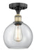 Innovations - 616-1F-BAB-G122-8 - One Light Semi-Flush Mount - Edison - Black Antique Brass