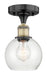 Innovations - 616-1F-BAB-G124-6 - One Light Semi-Flush Mount - Edison - Black Antique Brass