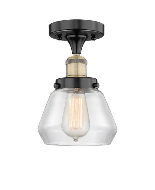 Innovations - 616-1F-BAB-G172 - One Light Semi-Flush Mount - Edison - Black Antique Brass