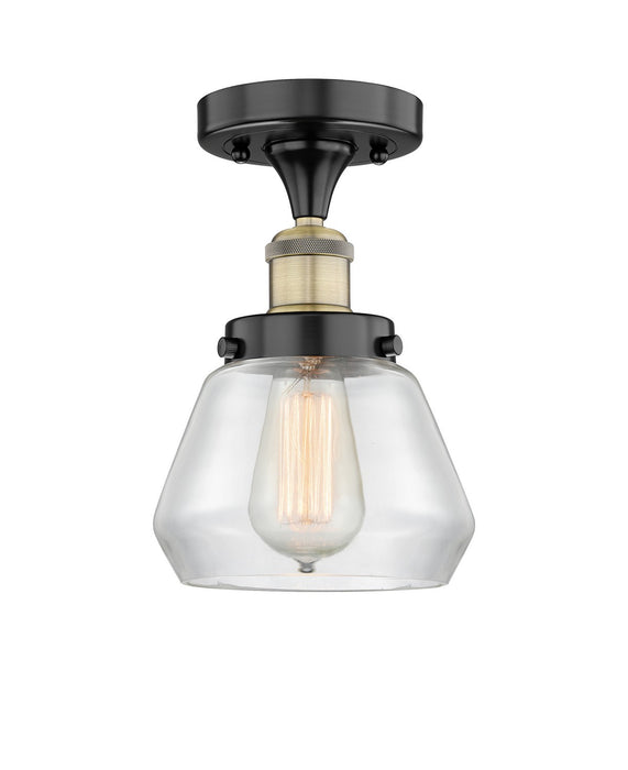 Innovations - 616-1F-BAB-G172 - One Light Semi-Flush Mount - Edison - Black Antique Brass