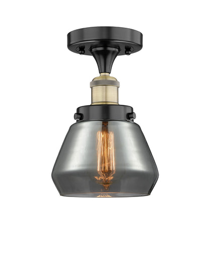 Edison One Light Semi-Flush Mount