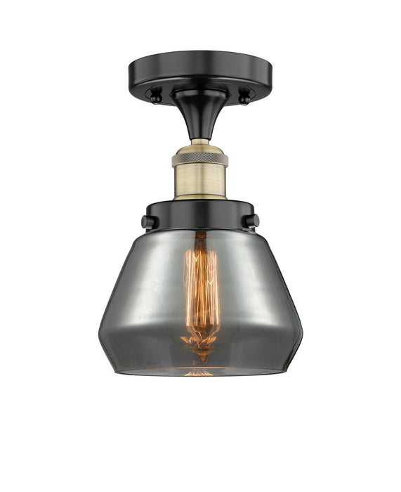 Innovations - 616-1F-BAB-G173 - One Light Semi-Flush Mount - Edison - Black Antique Brass