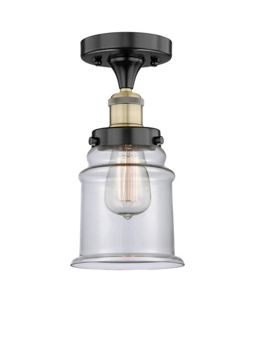 Edison One Light Semi-Flush Mount