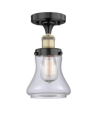 Edison One Light Semi-Flush Mount