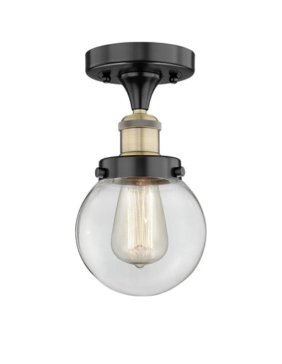 Edison One Light Semi-Flush Mount