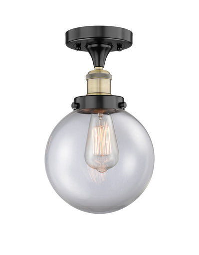 Edison One Light Semi-Flush Mount