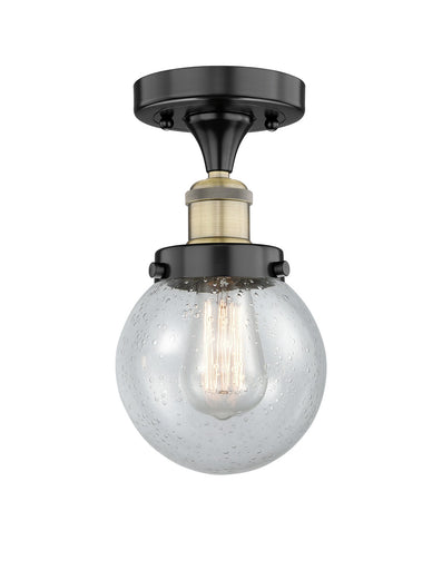 Edison One Light Semi-Flush Mount