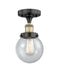 Innovations - 616-1F-BAB-G204-6 - One Light Semi-Flush Mount - Edison - Black Antique Brass