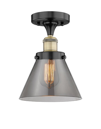 Edison One Light Semi-Flush Mount