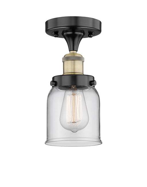 Innovations - 616-1F-BAB-G52 - One Light Semi-Flush Mount - Edison - Black Antique Brass