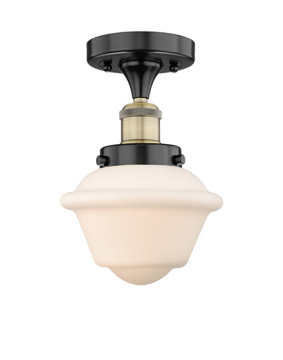 Edison One Light Semi-Flush Mount