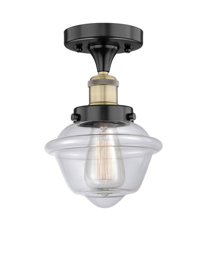 Edison One Light Semi-Flush Mount