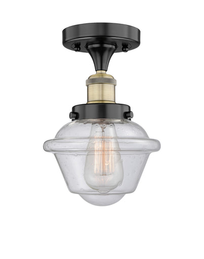 Edison One Light Semi-Flush Mount