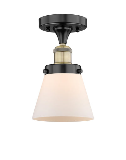 Edison One Light Semi-Flush Mount