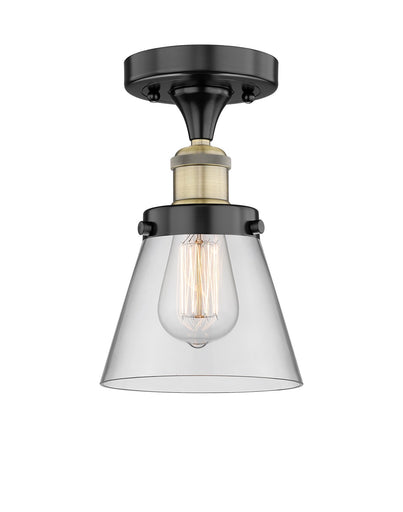 Edison One Light Semi-Flush Mount