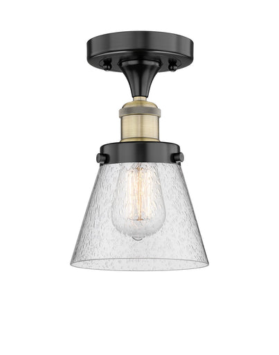 Edison One Light Semi-Flush Mount