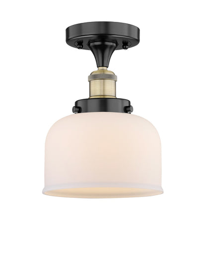 Edison One Light Semi-Flush Mount