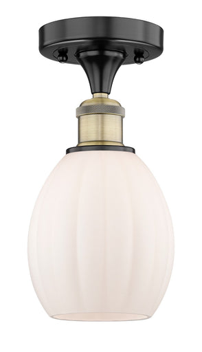 Edison One Light Semi-Flush Mount