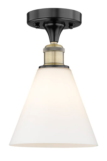 Edison One Light Semi-Flush Mount