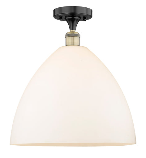 Edison One Light Semi-Flush Mount