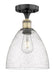 Innovations - 616-1F-BAB-GBD-94 - One Light Semi-Flush Mount - Edison - Black Antique Brass