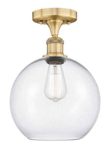 Edison One Light Semi-Flush Mount