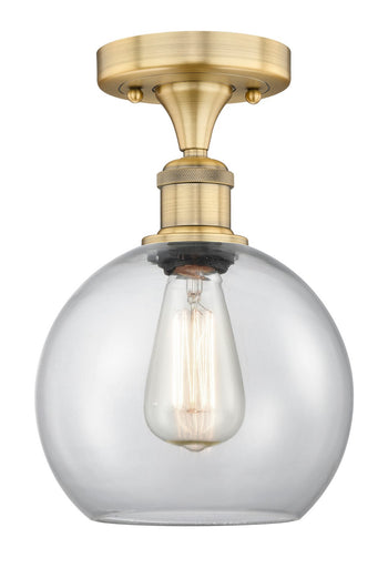 Edison One Light Semi-Flush Mount