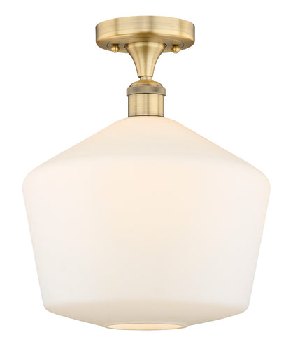 Edison One Light Semi-Flush Mount