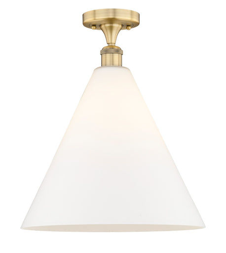 Edison One Light Semi-Flush Mount