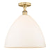 Innovations - 616-1F-BB-GBD-161 - One Light Semi-Flush Mount - Edison - Brushed Brass