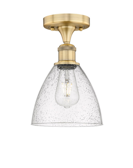 Innovations - 616-1F-BB-GBD-754 - One Light Semi-Flush Mount - Edison - Brushed Brass