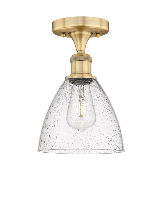 Innovations - 616-1F-BB-GBD-754 - One Light Semi-Flush Mount - Edison - Brushed Brass