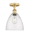 Innovations - 616-1F-BB-GBD-94 - One Light Semi-Flush Mount - Edison - Brushed Brass