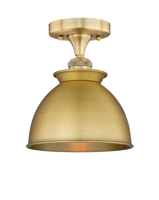 Innovations - 616-1F-BB-M14-BB - One Light Semi-Flush Mount - Edison - Brushed Brass