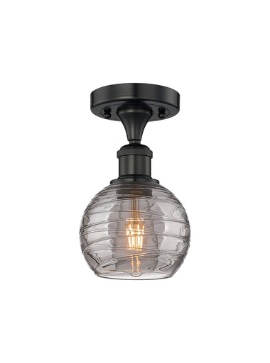 Edison One Light Semi-Flush Mount